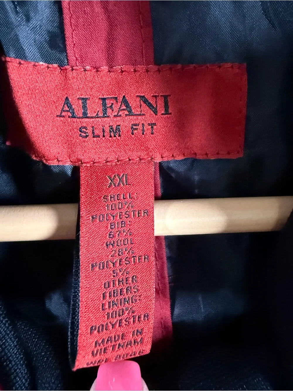 Alfani sleek black